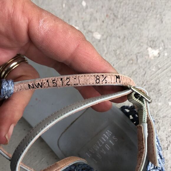 Stuart Weitzman Jute T sandals - Picture 4 of 6